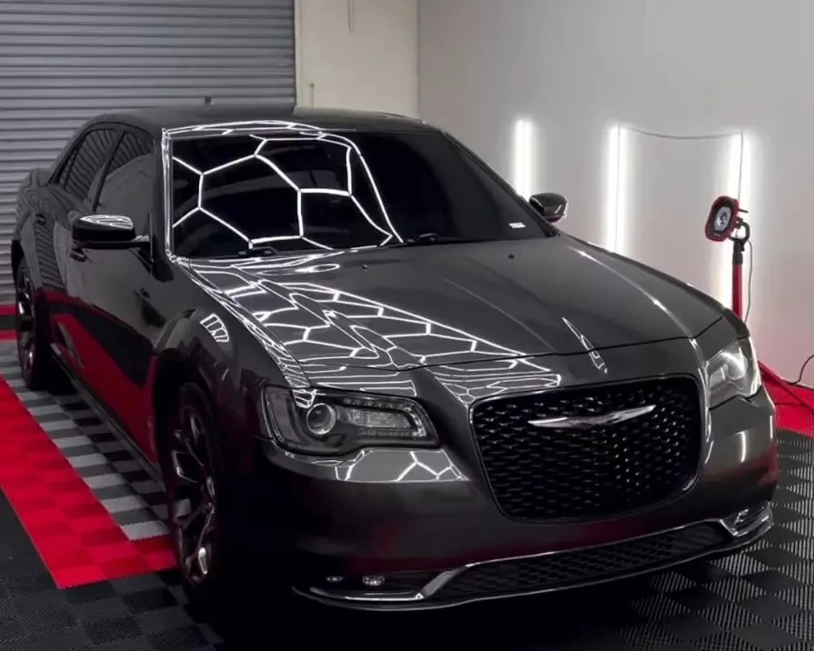Dark sedan after ICON Auto Lab work